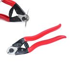 DHinkyoung Bike Cable Cutter,Heavy Duty Manganese Steel Cable Cutter,Labor Saving Wire Cutter,Sharp Cable Shifter Tool for Deck Stair Railing Strong Thick Seal Metal Fence Bicycle Repair