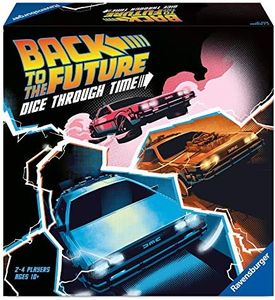 Ravensburger Back to the Future - Immersive Strategy Board Game for Adults and Kids Age 10 Years Up - 2 to 4 Players - Dice Through Time