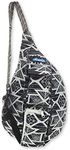 KAVU Unisex's Mini Rope Sling Crossbody Bag, Carbon Tribal, One Size