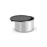 Signoraware Store well Stainless Steel Jumbo Container 3ltr, Set of 1,Black