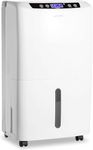 Waykar 2000 Sq. Ft Dehumidifier for Basement, Smart Compressor 34 Pints Dehumidifiers for home with Drain Hose and Water Tank.