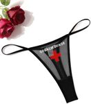 Avidlove G-String Thongs for Women Sexy Low Rise Underwear T-back Mesh Thong Panties 1-6 Pack