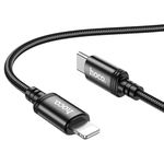 HOCO X89 Wind PD Data Cable iP - Supercharged Connectivity: Lightning-Fast Charging and Seamless Data Transfer (Black)