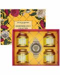 SAN-CHA Tea Boutique, Grand Indulgence Collection, Tea Gift Box, 2 White Teas, 2 Green Teas & A Tea Infuser, 900 Gram