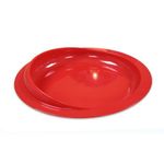 Red Scoop Plate for Alzheimer's