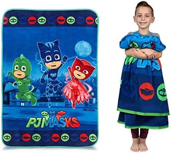 Franco Kids Bedding Super Soft Plush Microfiber Blanket, Twin/Full Size 62" x 90", PJ Masks,A46518