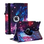 New Rotating Case for iPad 10.2" 9th / 8th / 7th Generation - 360 Degree Rotating Stand Protective Cover with Auto Sleep Wake for iPad 10.2 inch 2021/2020 / 2019 (Color Galaxy)