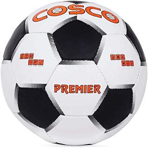 Cosco Premier Rubber Football, Size 5 (Multicolour, Soccer)