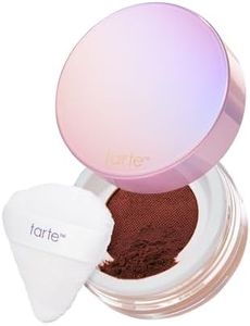 tarte creaseless setting powder – Loose Face Powder, Lightweight Oil-Absorbing Formula for Longwear Finish, Vegan & Cruelty-Free, full size, translucent very deep