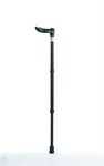 Coopers Adjustable Fischer Handle Walking Stick - Black Medium (Right Hand)