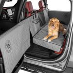 Ruff Liners XL Back Seat Extender for Dogs - As Seen on Shark Tank | Hard bottom adds 40% more space, holds up to 400 lbs, waterproof, machine-washable, heavy-duty Back Seat Cover for Dogs