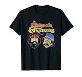 Ripple Junction x Cheech & Chong Cartoon Sketch Stoner Humor T-Shirt