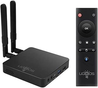 Ugoos AM6B Plus TV Box Amlogic S922X-J Android 9.0 DDR4 4GB RAM 32GB ROM WiFi6 1000M Ethernet USB 3.0 BT5.0 4K H.265 HDR TV Box