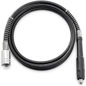 Drilax Flexible Rotary Drill Tool Drive Flex Shaft Attachment 42 inch Extension Fits 1/8 inch Collet Grinding, Polishing Compatible with Standard Rotary Tools