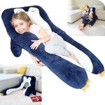 Penguin Kids Body Pillow - 47" U-Sh