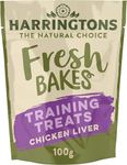 Harringtons Fresh Bakes Grain Free Chicken Liver Training Dog Treats 100g (Pack of 9) - Gently Oven Baked