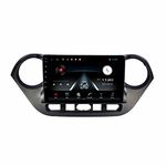 BASSOHOLIC 9 Inc Advanced Car Radio Receiver Android for Hyundai i10 Grand and Xcent with 2GB/32GB RAM & ROM, Gorilla Glass/Full HD Display/WiFi/GPS/Steering Wheel Connectivity HD Parking Camera