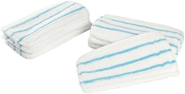 LTWHOME Microfiber Pads Fit for Black + Decker Steam Mop 1600 Series,HSMC1300FX HSMC1321 HSMC1361SGP,Compare to SMP20(Pack of 12)