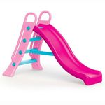 Dolu Big Pink Garden Slide With Water Feature For Children From 2 Years 2 in 1 Large Ladder and Pink Slope Freestanding Slide for Kids Indoor & Outdoor Outdoor Play Equipment For Children Kids