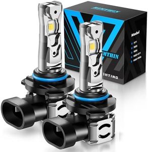 rimthin 9006 Bulbs or 9006 Fog Lights Bulb, Super Bright with Cooling Fan, Pack of 2