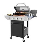 Lyromix Large Propane Gas Grill wit