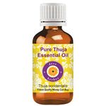 Deve Herbes Pure Thuja Essential Oil (Thuja occidentalis) Steam Distilled 10ml