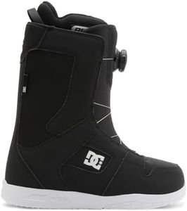 DC Womens Phase Boa Snowboard Boots, Color: Black/White, Size: 8.5 (ADJO100031-BKW-85B)
