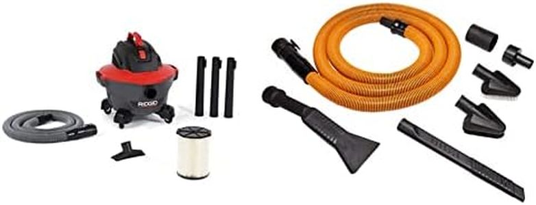 RIDGID Wet Dry Vacuum Bundle with Auto Detailing Accessories