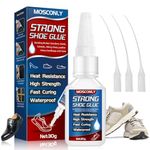 Shoe Repair Glue 30g, Super Strong Shoe Glue for Sole Repair, Waterproof Durable Adhesive, Multi-Purpose for Boots, Sneakers, Heels, Leather Goods, Long-Lasting Bond