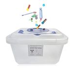 Sharps Containers | Bio-hazard | Bio-Medical Sharps Container Puncture Proof Box (6)