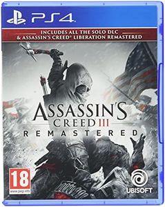 Ubisoft Assassin's Creed III + Liberation HD Remaster Playstation 4 Video Game