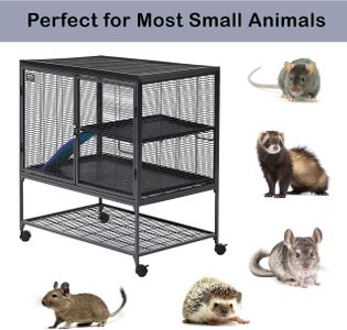 MidWest Critter Nation Small Animal Cage – Multi-Level Pet Habitat