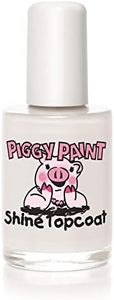 Piggy Paint Kid Friendly Low Odor Shine Top Coat Nail Polish, 15 ml