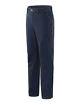 BIENZOE Boy's Cotton Stretchy Adjustable Waist School Uniforms Pants Navy 8