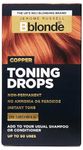 Jerome Russell Bblonde Copper Toning Drops - Non-Permanent Copper Hair Toner, Refresh & Maintain Copper Hair Dye, Add Drops in Shower with Shampoo or Conditioner, 50 Uses
