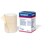 Tensoplast Elastic Adhesive Bandage, EAB Tape for Firm Compression, with Medium Support for Joints, Individually Boxed Roll, 5cm x 4.5m, Pack of 12, Multi