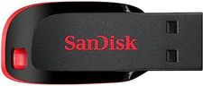 SANDISK Cruzer Blade 64GB, USB 2.0, Flash drive, Pendrive, Red, 5Y Warranty (SDCZ50-064G-I35)