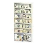 140 Pcs Prop Money,Fake Notes,Kids Toy,Shop Till Pretend Cash,Register Role,Look Set The Dollar,Note,Children Dollars Items,For Birthday Party,Education,Play Board And Advertisinggames(7 Models)