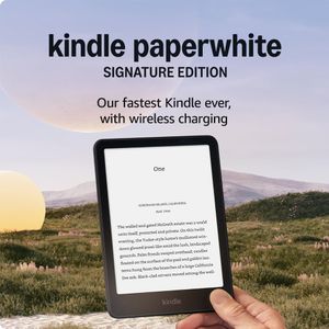 Kindle Paperwhite Signature Edition 32GB E-Reader – Black