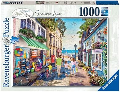 Ravensburger Down the Lane No.3 Seaview Lane 1000 Piece Jigsaw Puzzles for Adults and Kids Age 12 Years Up