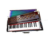 KHALSA MUSICAL ® folding harmonium Deluxe quality with carry bag