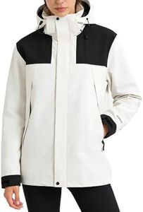TrekWave Lightweight Waterproof Rain Jacket for Men Women with Hood for Hiking Fishing Cycling