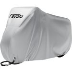 Favoto Bike Cover Waterproof Outdoor - Bicycle Cover for 1 or 2 Bikes Rain Sun Protection Dustproof Windproof with Lock Hole for Mountain Road Electric Bike