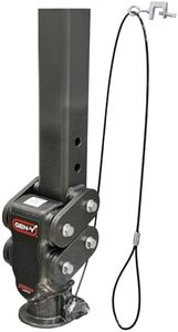 GEN-Y Hitch GH-7092 Spartan Gooseneck with Torsion-Flex Suspension, 4” Square Tube with 2.5” Offset, 30K Towing, 6.5K Tongue Weight