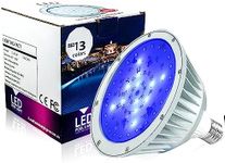 LifSunLit LED Pool Light Bulb for Inground Pool, IP65 Waterproof,120VAC 40W,Led Pool Light, Pool Light,E26 Replacement for Pentair and Hayward Pool Light Fixture.