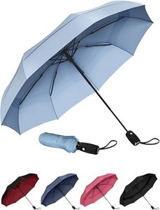 Repel Umbrella Windproof Travel Umbrella with Teflon Coating (Slate Blue)