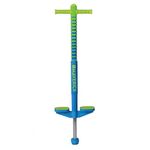 Flybar Maverick 2.0 Foam Pogo Stick for Kids Age 5 and Up, 40 to 80 Pounds, Pogo Stick for Boys and Girls (Blue/Green)