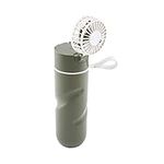 O2COOL Breezy Sip Water Bottle With