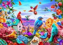 500 Piece Puzzles for Adults Birds and Flowers Jjigsaw Puzzles 500 Pieces for Adults 500 Piece Prime