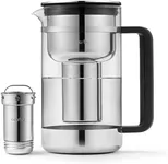 Aarke Purifier Glass Water Pitcher,